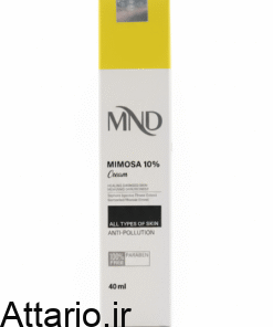 کرم  حاوی ۱۰٪میموزا مناسب انواع پوست